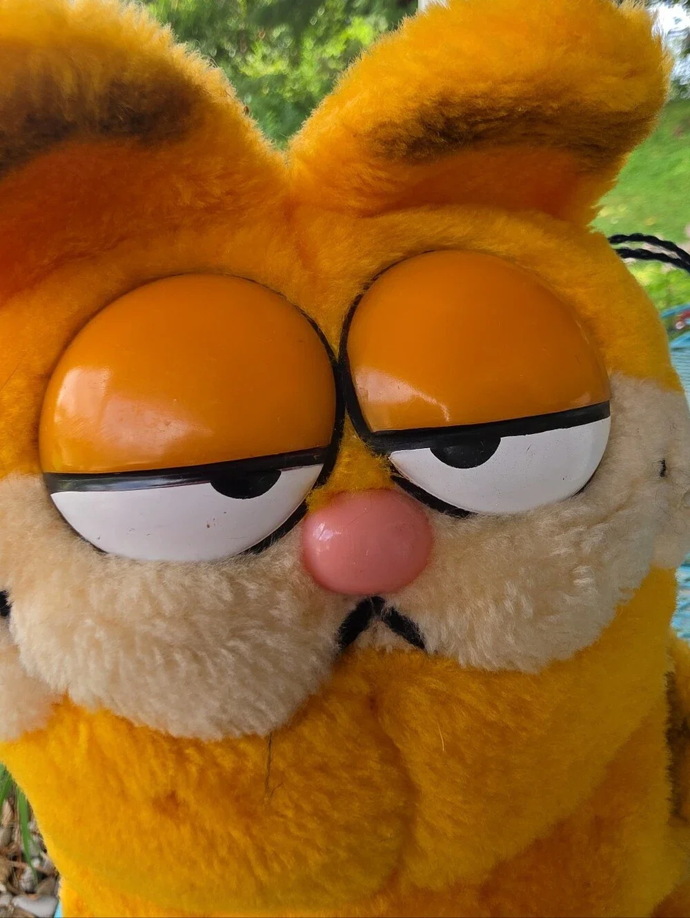 Garfield Vintage 80s Plush Toy Dakin 1981 Plush Cat Toy Jim Davis